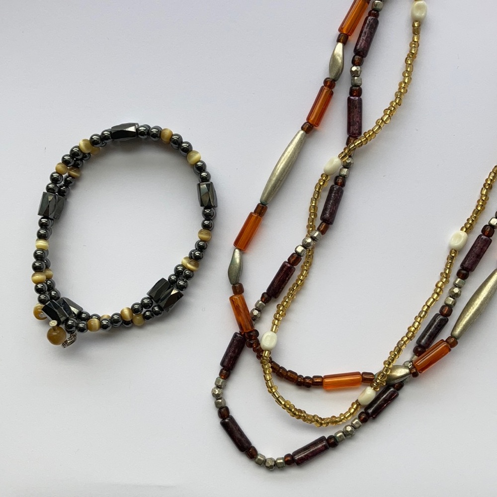 Two Piece Vintage Jewelry Set